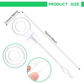 2pcs Universal Fridge Freezer Drain Hole Plunger Refrigeration Plunger,9.5cm Universal Freezer Drain Hole Plunger Drain Hole Plunger Device Refrigerator Accessories for Families,Restaurants,white