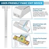 IRONWALLS Surface Vertical Rod Panic Bar Exit Device, 32 inch