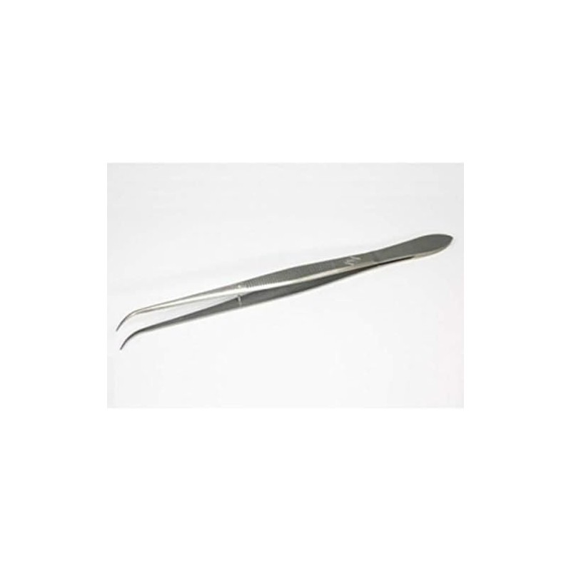 Weller Erem 23SAM160 Long Tweezers with Bent, Inside-Serrated Tips and