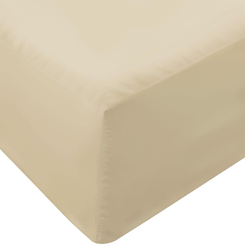 ACRALI HOME Double Fitted Sheet 40cm/16in Deep Fitted Sheets Double