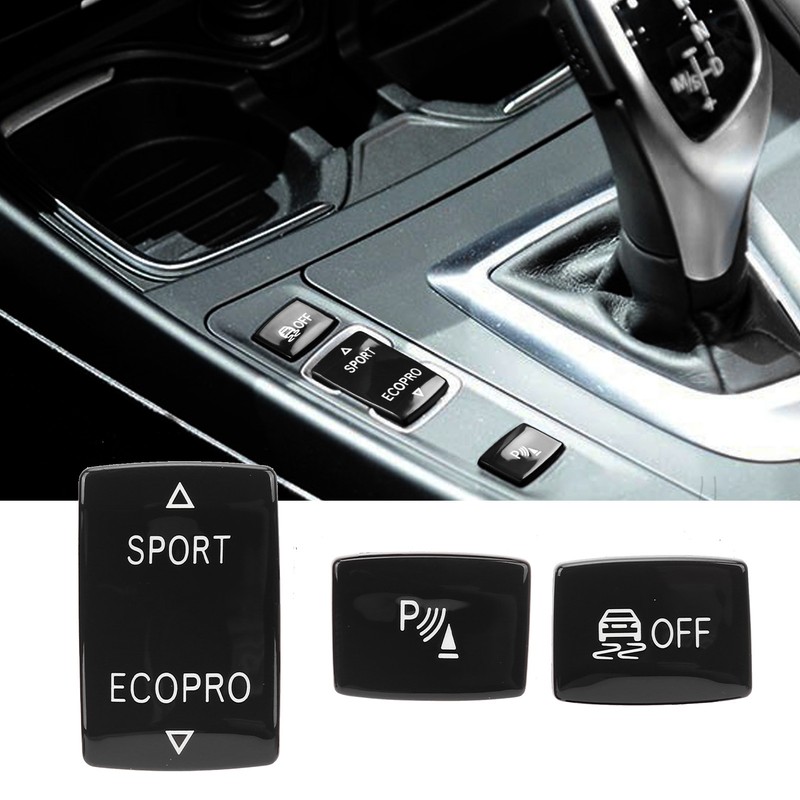 3 Pcs Gear Button Kit 6131 9252 912‑1 ESP Antislip
