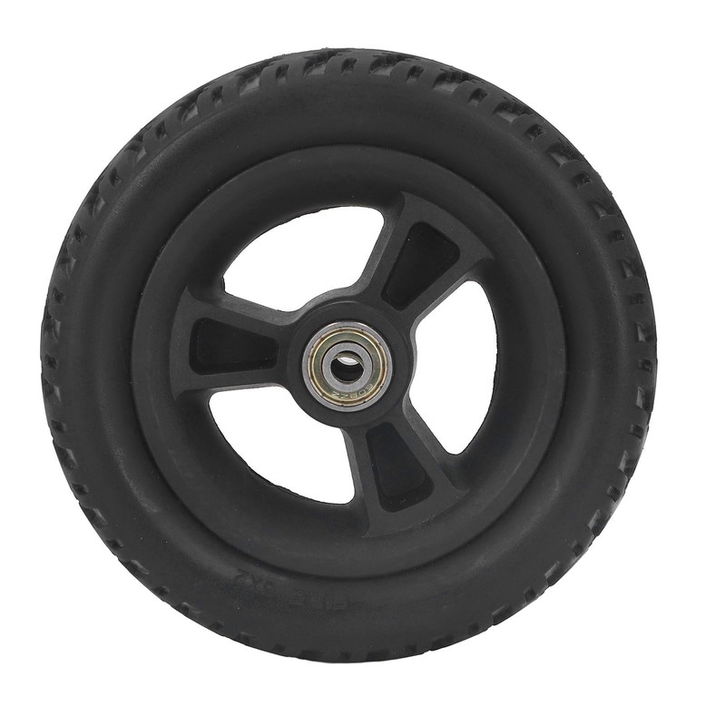 6in Wheelchair Wheel PU Non Slip Wear Resistant Strong Bearing
