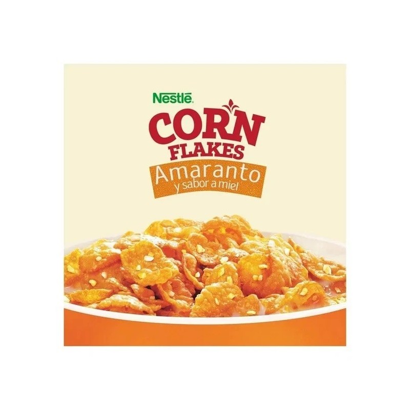 Nestlé CORN FLAKES AMARANTO SABOR MIEL - AMARANTH CORN FLAKES