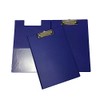 A5 Small Multi-Coloured Clip Board PVC Plastic Foldover Hardback Quality