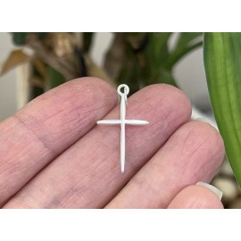 Sterling Silver cross charm Pendant