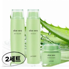 Lakbew 라끄베르 알로에 기초세트 알로에베라 최신상 3종 2세트 Lakrev Aloe Basic Set Aloe Vera Latest 3-Item 2-Set