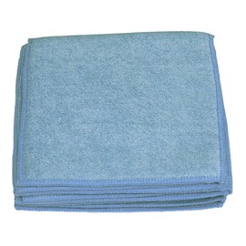 Sonty Pack of 10 Sponge Cloths XL Microfibre Dish Cloths 23 x 23 cm Blue