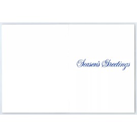 Unbranded BOW BRIDGE CENTRAL PARK NEW YORK CITY Christmas Greeting Card w/ Envelope MG25