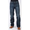 Stetson Men's Modern Fit Bootcut Jeans Blue 31W x 30L