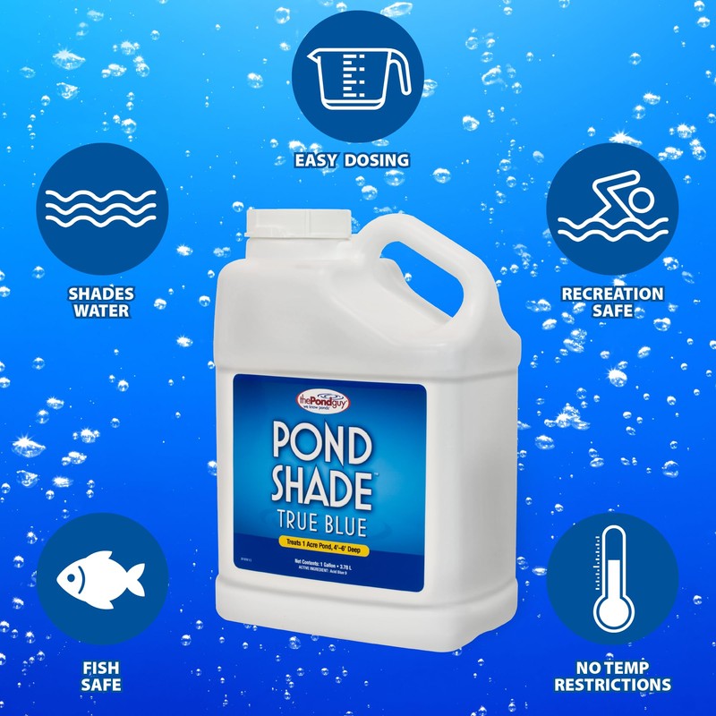 The Pond Guy PondShade Concentrated True Blue Pond Dye, Easy