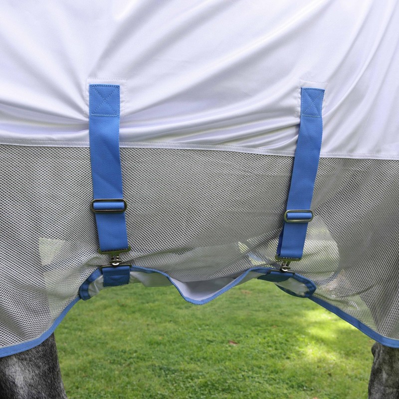 Shires Tempest Original Fly Mesh Combo Rug - Sky Blue