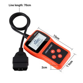 Meisax OBD2 Diagnostic Tool Reader Car OBD-II Diagnostic Tools Engine Fault Code Reader Car Fault Code Reader with DTC Definition 10 Languages for Cars from 1996 Onwards