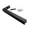 LukLoy Fixed Glass Support Bracket Stabilizer Brace, Frameless Glass to