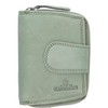 The Skandinavian Brand Leather Wallet Mint, Mint Green, Backpack