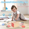 Plliocse Montessori Toys Colour Recognition, Toddler Colour Sorting Toys, Toddler