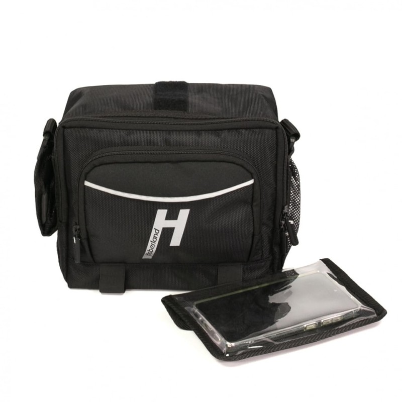 Haberland Bottle Bicycle Handlebar Bag Black