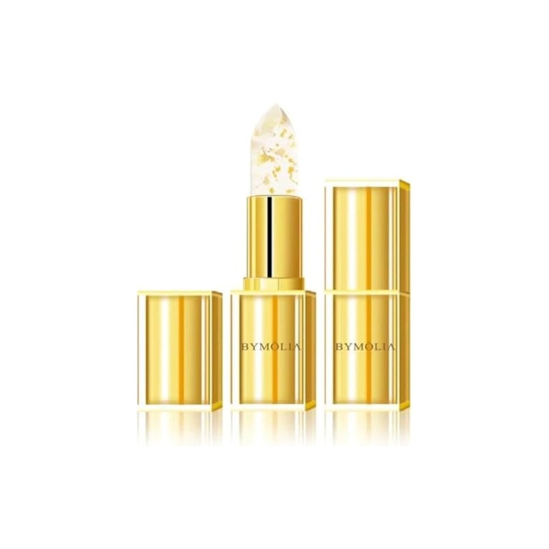 Lápiz Labial que Cambia de Color, Lip Stick Transparent,Por Gold