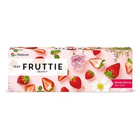 カラコン ワンデーフルッティー スウィートベリー 10枚入り 【BC】8.7 【PWR】-8.00