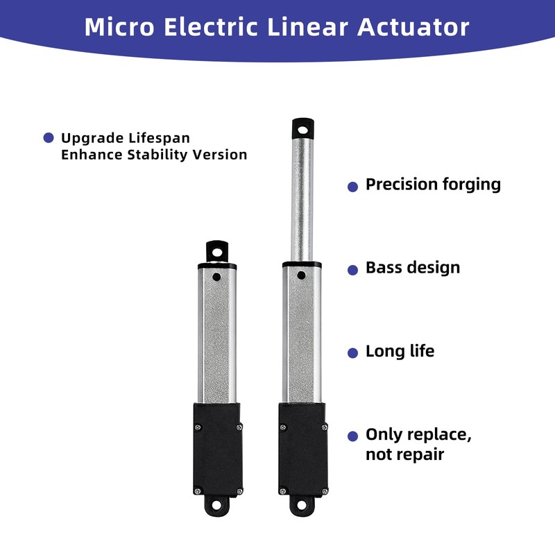 1 Inch 4.5lbs Mini Stroke 12V 4.5lbs Electric Linear Actuator