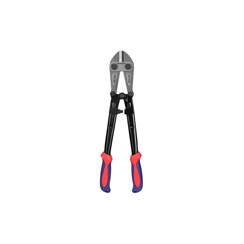 WORKPRO W017004A Bolt Cutter, Bi-Material Handle with Soft Rubber Grip,
