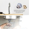 VARNAHOME 3-1/2 Deep Cup Kitchen Sink Drain Assembly, 304 Stainless