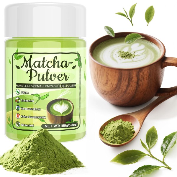 Matcha Powder - 150 g High Quality Aromatic Green Tea