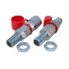 TL104 3/4 ORFS Flat Face 1/2 Hydraulic Quick Connect Coupler