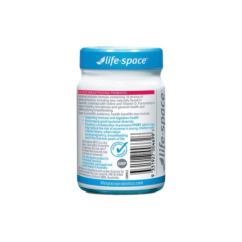 Life-Space Probiotic for Breastfeeding 50 capsules