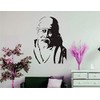 Sai Baba Black Wall Sticker Size(59 * 84) cm