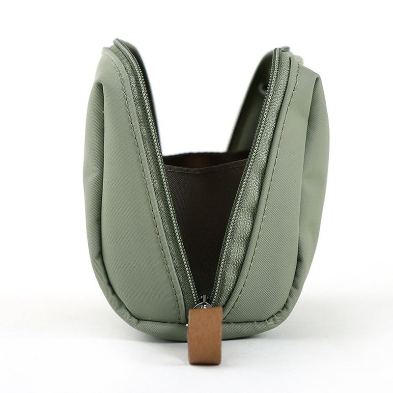 MOCOFO Solid Color Cosmetic Pouch Trinket Pencil Case Large Capacity