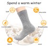 Women Winter Socks-5 Pairs Womens Thick Knitted Wool Warm Socks