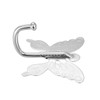 sourcing map 5Pcs Wall Mounted Hook Robe Hooks Butterfly Style