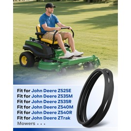 M172116 Belt Fit for John Deere Z525E Z535M Z535R Z540M Z540R ZTrak Lawn Mower Clutch Traction Drive V-Belt