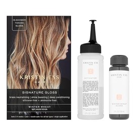 Kristin Ess Signature Hair Gloss - Winter Wheat - Light Neutral Blonde Unisex Hair Color 1 Application