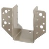 Alberts 300876 Duravis® Joist Shoe Type A Rust Brown Duplex