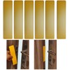 6 Pack Magnetic Lockdown Strips for Iron Door Frames High