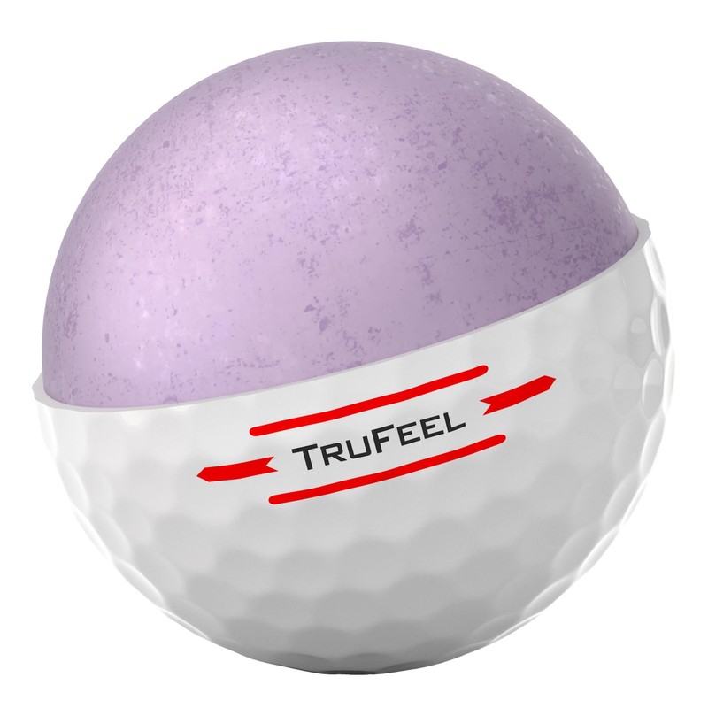 TITLEIST 24 TRUFEEL DZ Golf Ball Unisex White