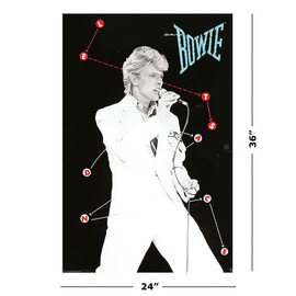 David Bowie - Music/Personality Poster (Let's Dance) (Size: 24" x 36")