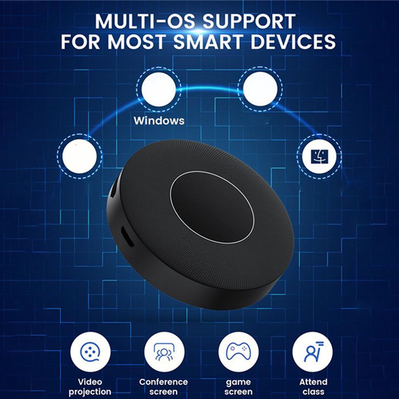 Wireless Display Adapter Support AV HD Multimedia Interface 4K HD