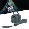 Portable Camping Fan LED 3 Speed Timing 10400mAh Waterproof USB
