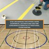GTSE 100mm x 33m, Black, Wide PVC Vinyl Floor Tape,