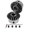 2Pcs Bevel Gear Tapered Bevel Pinion Gear Bevel Gears 2