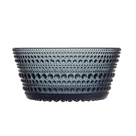 Iittala Kastehelmi ボウル 7.75オンス ダークグレー