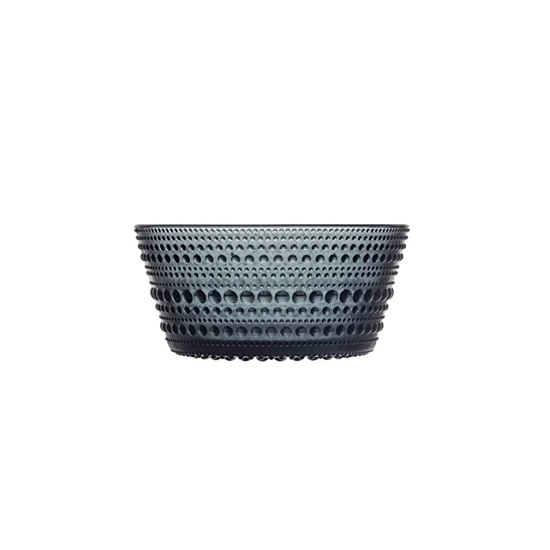Iittala Kastehelmi ボウル 7.75オンス ダークグレー