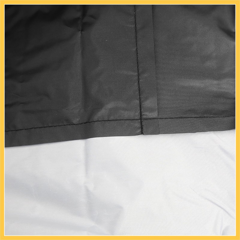 REPAIROCK XL 190T Rain Dust Protector Black Silver Tone Scooter