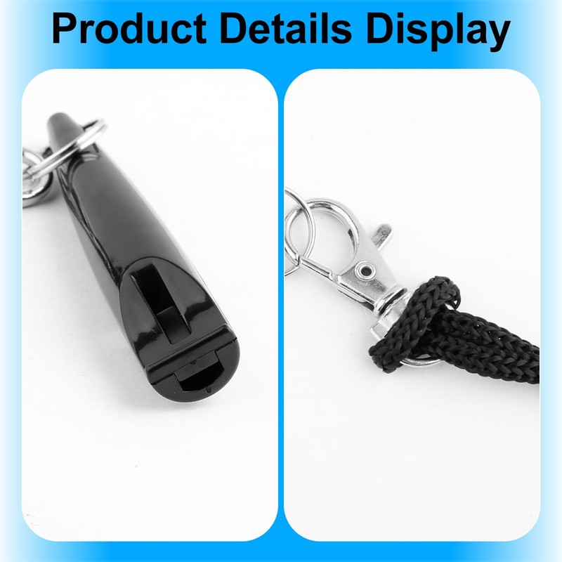 Lotsdonxia Dog Training Whistle with Lanyard – Lightweight High-Pitch Recall