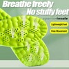 4D Cloud Massage Shoe Insoles for Women Men, Memory Foam