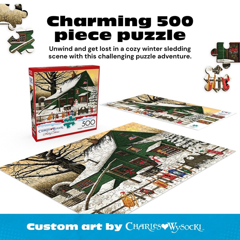 Buffalo Games - Charles Wysocki - Cocoa Break at the