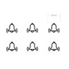 Bell Sticker Set of 6 Stickers Bell Bell Alarm (RP1/2)