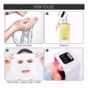 ForeverLily Maquina Facial De Luz Led 7 Colores Para Tratamiento